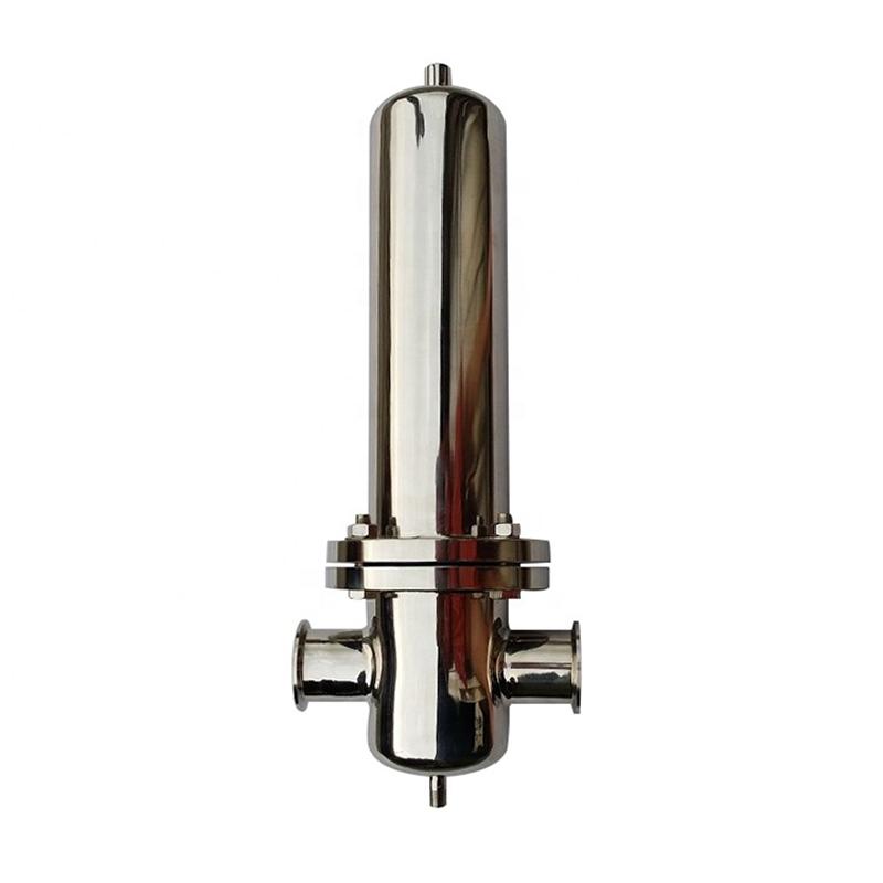 Laboratory Level Stainless Steel Industrial Air Filter Steam Filter Housing For Gas Filtration And Co2-impurities Separation