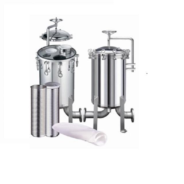 Factory Directly Supply Customized Design Stainless Steel Bag Filter Housing For Water Treatment Milk Beverage Juice Filtration
