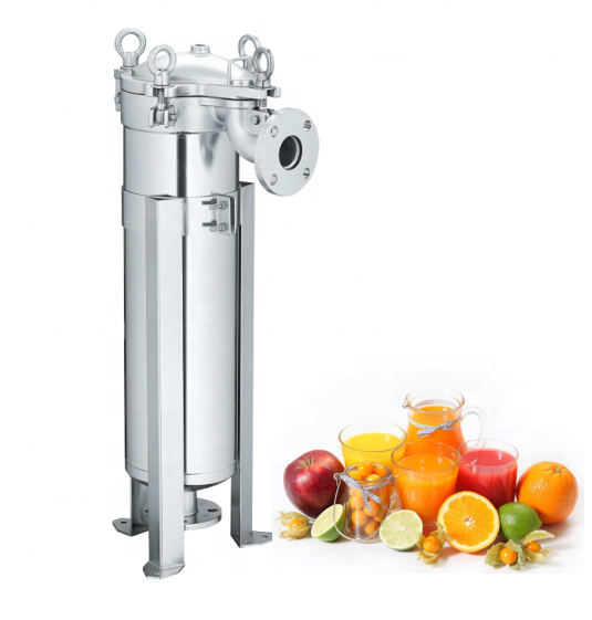 Single/multi Bag Filter Housing For Water Apple/ Grape/ Orange/ Mango/kiwi Fruit Juice/sugarcane Juice Filter