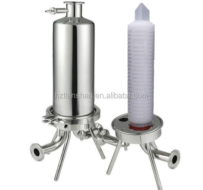 30 " 3 Filters 0.45 Micron Stainless Steel Membrane Filter Housing For Wines