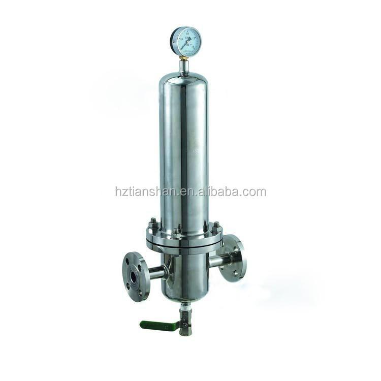 Factory Directly Supply Gas Filter Vessel Vent Filter Housing With Ptfe Membrane Pleated Cartridge Filter