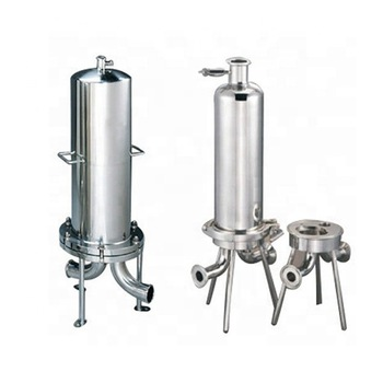 Food Grade Cartridge Filter Housing For Beverage Of Beer / Wine / Mineratl Water / Cocktail /soft Drink Etc