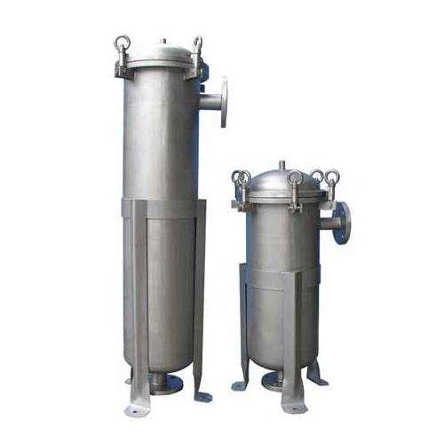 Stainless Steel Bag Filter Housing For High Viscosity Liquids Filtration