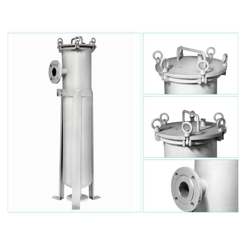 Stainless Steel Bag Filter Housing For White Wine Filtration