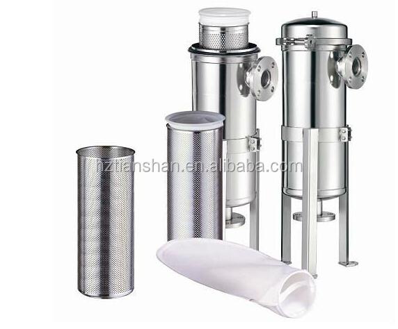 Professional Milk Microfiltration With Bag Stainless Steel Wine Filter Housing