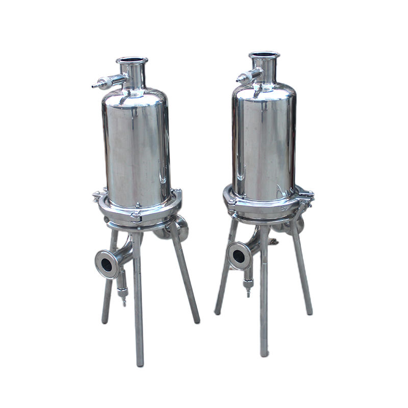 Sanitary Grade 20 Inch 304/316L Stainless Steel Filter Housing for Beer Filtration