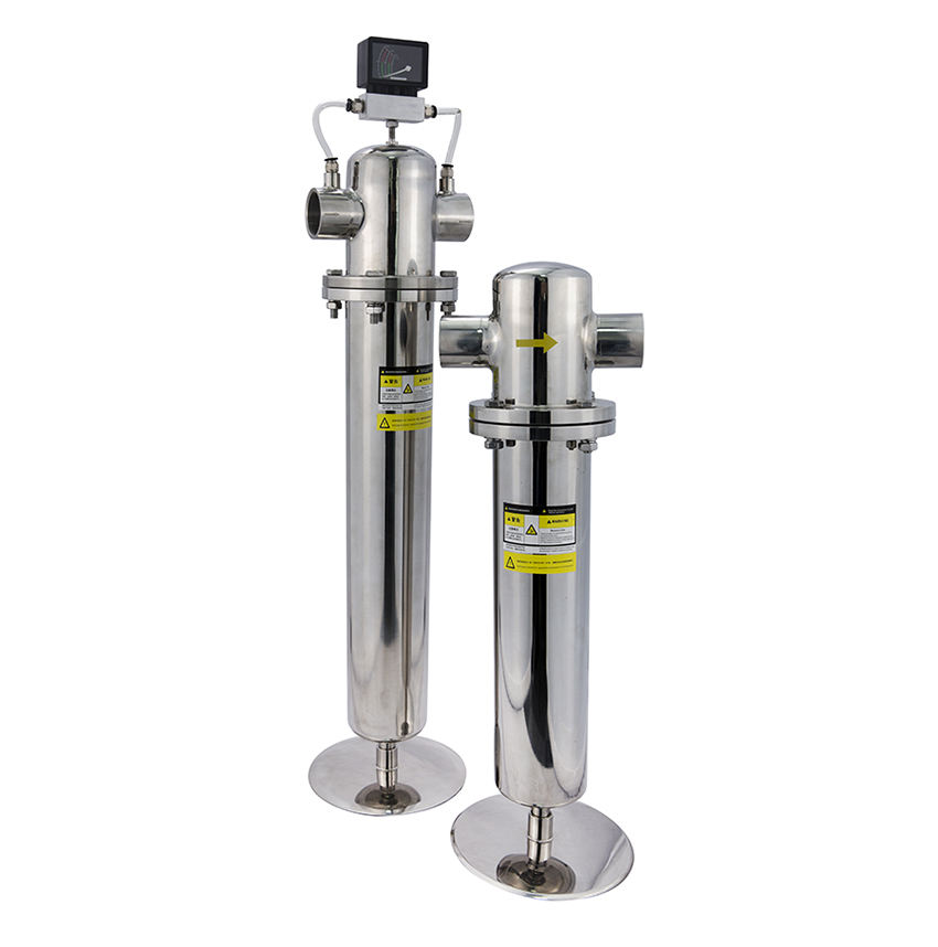 22 Cubics 304/316L Stainless Steel Compressed Air Filter Housing for Tank Vent Filtration
