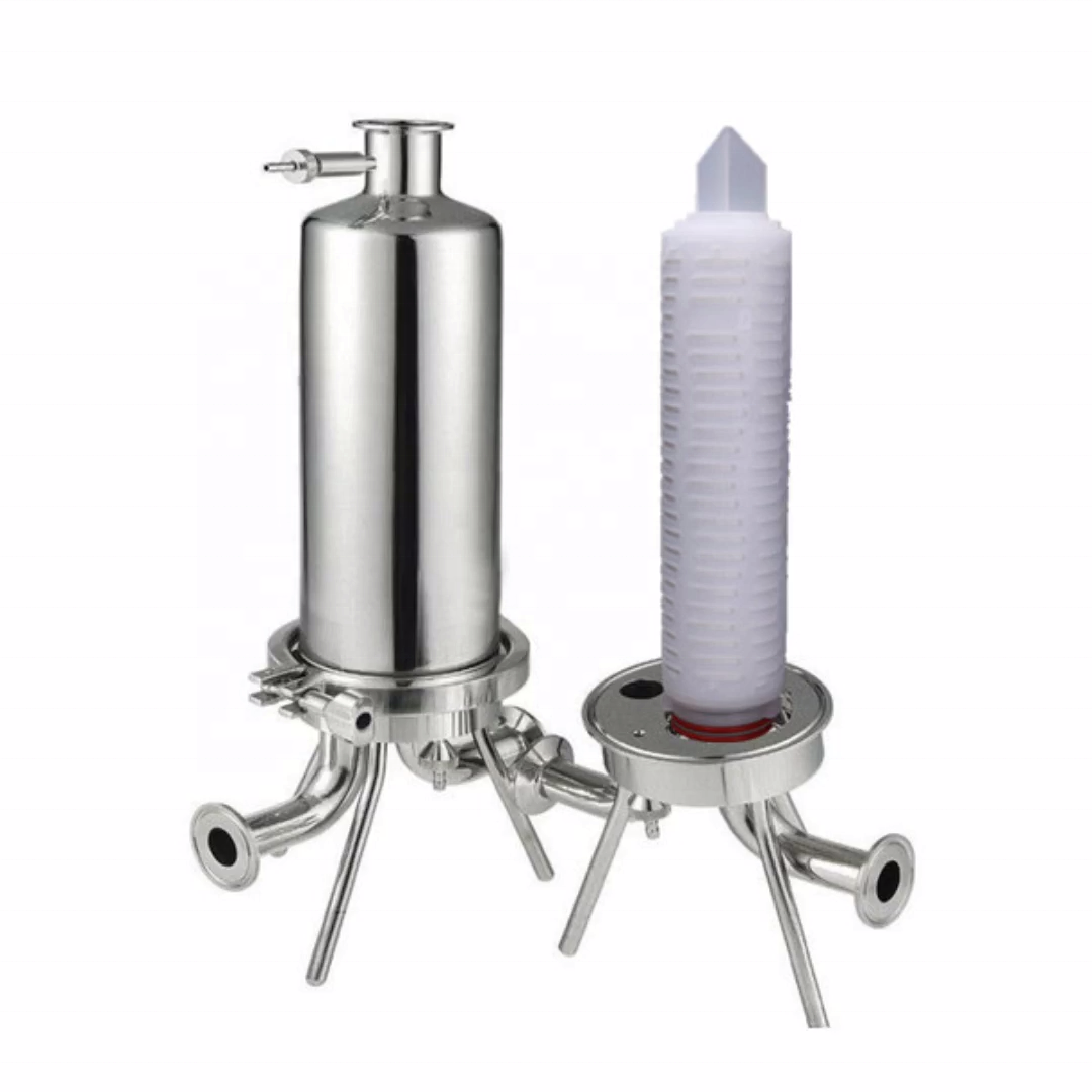 TS Filter 10 Inch PP Polypropylene Pleated High Pressure Filter Cartridge Industrial Water Coarse Filtration for Water Equipment