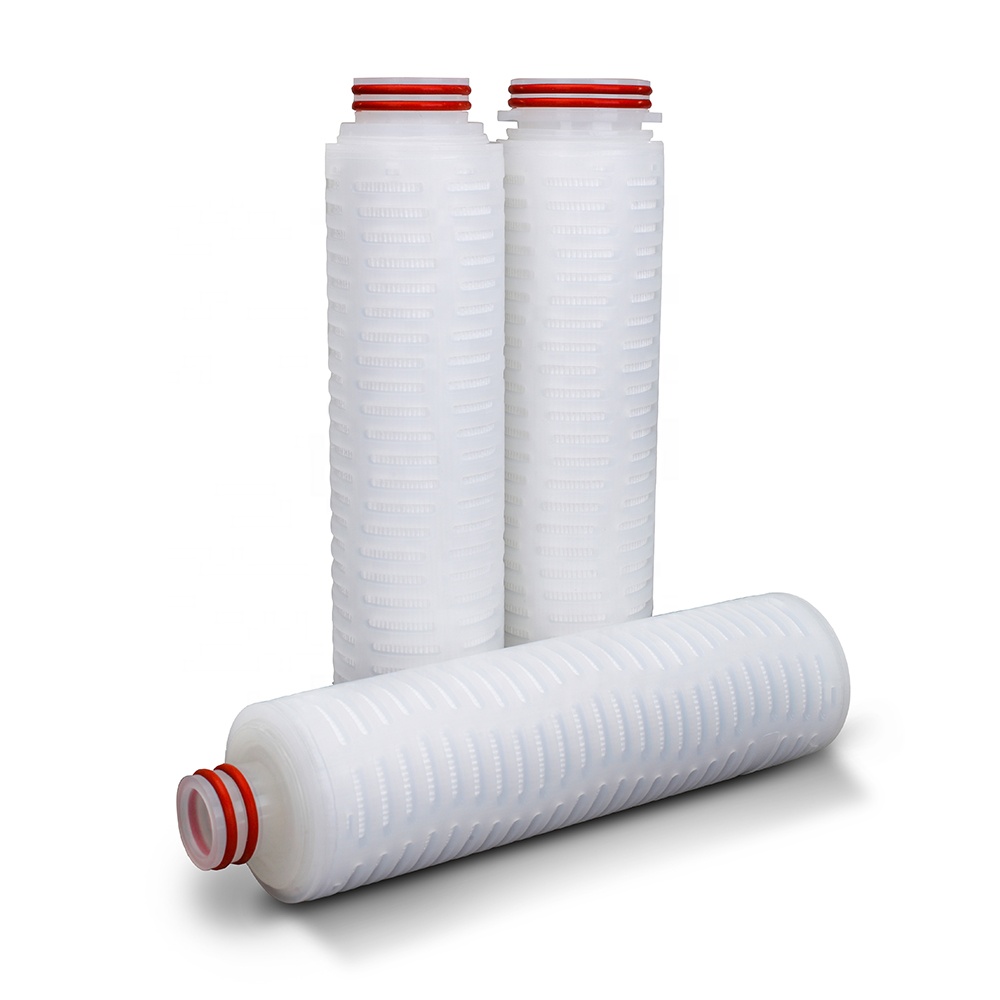 Industrial Filtration DOE/222/226 Pleated Membrane PP Filter Cartridge Oil Machine for  Vegetable Oil Filtration