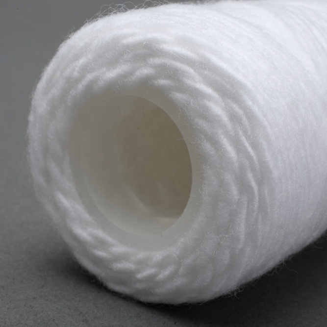 High Contaminant Capacity 20Inch 5 Micron Polypropylene PP Glass Fiber Cartridge