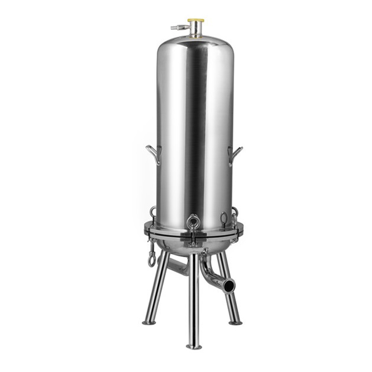 BJH Series Stainless Steel Cartridge Filter Housing SS316 With Filter Cartridge for Wine