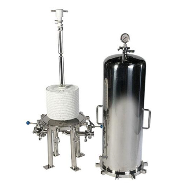 SS 316L Lenticular Filter Housing for Beer Filtration to Replace Plate Frame Filter and Diatomaceous Filter